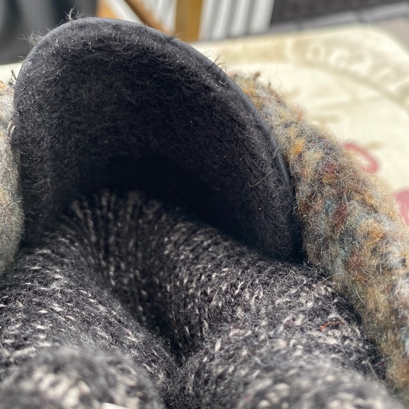 Black Leather?Winter MOTO Boots w/stylish Fold Down Snap Feature! Must SEE! 🔥 - Picture 5 of 10